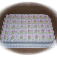 Request. 12x8 sheet cake , buttercream, roses