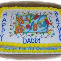 Happy Birthday! Request. Edible.