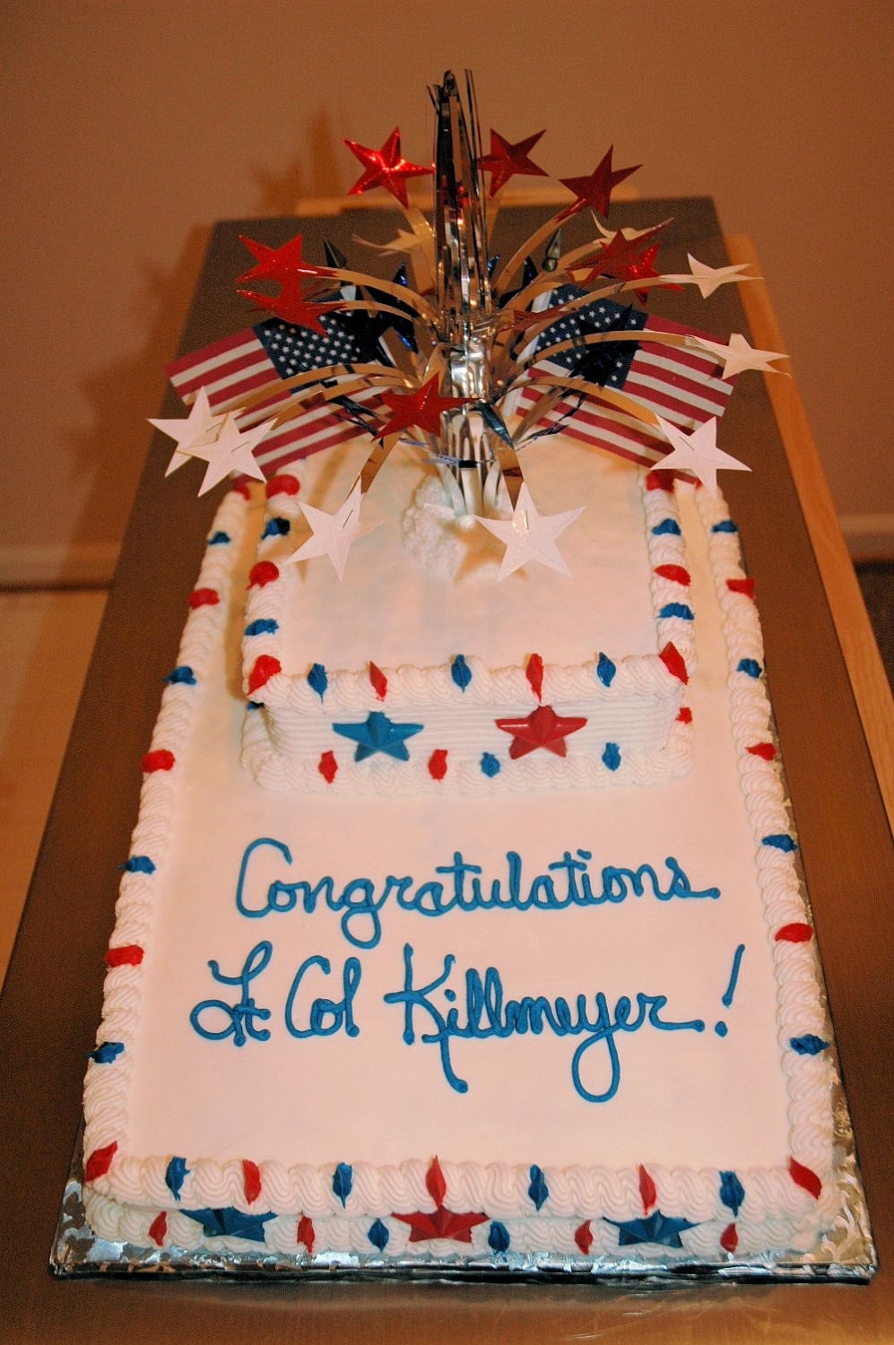 Usaf Retirement Cake Patriotic