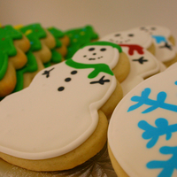 Holiday Cookies Here are just some of the holiday cookies i made this year, I think they turned out cute!