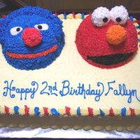 Grover And Elmo - Happy Birthday Fallyn Fallyn turned 2 and just loves Grover and Elmo! - Gary Mason, CPC, Mason Sweets