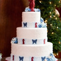 Butterflies And Knights The brides symbol was a butterfly and the groom was into all sorts of games, so they combined the two themes to make their wedding...