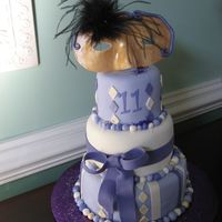 Masquerade Birthday Made for an 11yr old's birthday.