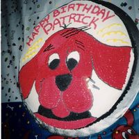 Clifford Cake My kids are all about PBS and especially Clifford! It was the 2nd cake I had ever done and I just enjoy it more the more I do! Thank you...