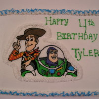 Toy Story Buzz & Woody FBCT. I'm very happy with the way this one turned out. I'm getting better with FBCT's with each one I do.