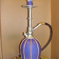 Hookah This was a hookah for my daughter's 18th b-day. Everything is edible except the post in the middle.
