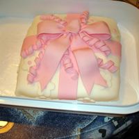 Wilton Course 2 This is my Wilton Course 2 cake using fondant for the first time.