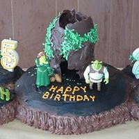 Shrek Cake 