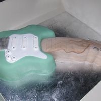 Guitar Guitar cake for a friend who turned 30