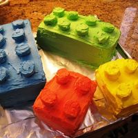 Lego Cake I made this lego cake from some instruction on the Betty Crocker website. I used 2 13x9x2 cakes stacked with chocolate pudding in the...