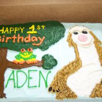 118771267273790.jpg This cake was done for my nephew. He loves "It's a Big Big World" television program. I had never seen this character before...