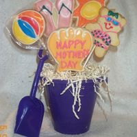 Beach Theme First try at the cookies!