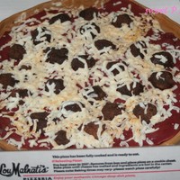 Meatball Pizza This was for a pizza lover's favorite kind of pizza -- meatball! The meatballs were created out of dark chocolate truffles. Cheese,...