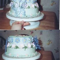 Sweet 16 I made this cake for my friend's daughter's Sweet 16. She ate the butterflies off of it before anyone could even get a chance to...