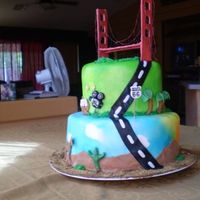 Arizona To San Fransico 1 I made this for a couple moving from az to san fransico! i have two more views!