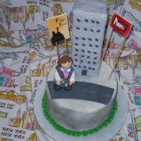 New York! I did this cake for the state fair in arizona ,hope i do good! I also hand painted the fiddler on the roof sign and the annie sign.