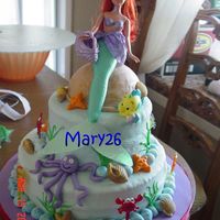 Little Mermaid Fondant
