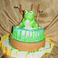 Frog Cake Fondant