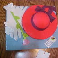 Hat And Gloves Made this for a fair entry. First time entering into a competion.