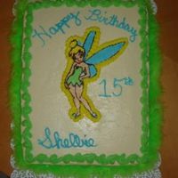 My First Fbct 1/2 chocolate 1/2 white, BC icing. My daughters 15th birthday cake.