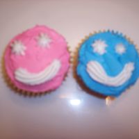 Smile Cupcakes This is a Butter cake mix with BC icing. They are my very first cupcakes I have ever done.