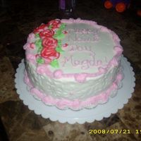 10-25-08-153.jpg insanely last minute cake I made for an office party "name day". Thank you for looking! All buttercream. I used the Wilton...