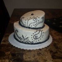 2 Tier Topsy Turvy Cake Another one inspired from C.C. I don't know what I would do without you guys. This cake is two teirs, I really think 3 tiers look best...