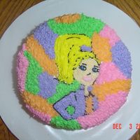 Polly Pocket Thanks to nathanikka for the idea. Mine was on a small cake so didn't turn out as good as hers.