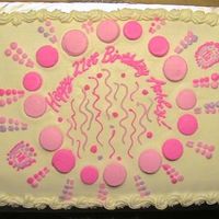 80's? Theme Birthday Cake? A friend ordered this for her friend's birthday party this weekend. They wanted an 80's theme cake and gave me this pattern. More...