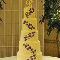 Johanna's Wedding Cake Cricut Ok so my cuz got married yesterday. She asked me to make her cake an wanted the design that was on her invitation on the cake. So using...