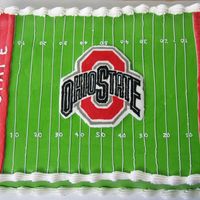 Go Bucks!!! Ohio State cake, in honor of the greatest team in the land!