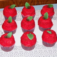 Apple Cupcakes These were fun to do!