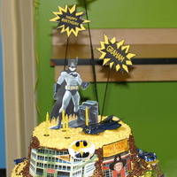 Batman Birthday Cake My favorite boy, Graham, turned 4 in 2010 and this year he wanted a Batman cake. I took a photo of him with his Batman mask on and...