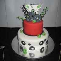 Dirty 30 Martini Cake All fondant dec made for friends 30th!!!