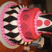 Img_0789.jpg did this for someone's wedding. thought it would definitely work as a birthday cake.