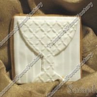 First Communion Roll out sugar cookie with fondant