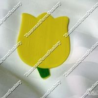 Flower Roll out sugar cookie with fondant