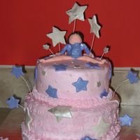 Gymnast Cake Here is a cake featuring a gymnast/dance theme.