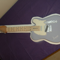 Guitar Made this for my granddaughter's rockstar birthday party.