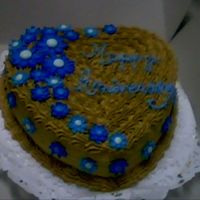 Chocolate Anniversary Cake 