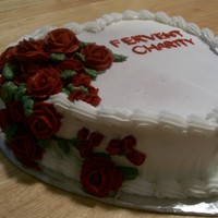 Valentines Cake A cake I made for a groups Valentine's Party. One of my first cakes.