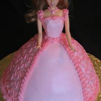 First Doll Cake My first attempt at a doll cake. The little girl just loved it!