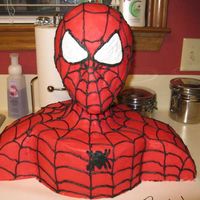 Spiderman Cake This is a cake I made for a friend's little boy for his 5th birthday. I followed the instructions that I found here from one of the...