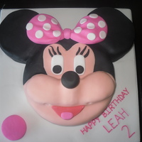 Minnie All fondant.
