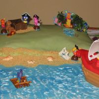 Backyardigans Treasure Island Cake 