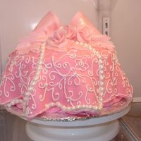 Birthday Cake I used Fondant on this. Everything is edible.