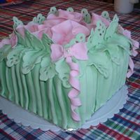 Go Away Cake The outside is all Marshmallow FOndant, inside is Dark Chocolate w/ Fudge filling