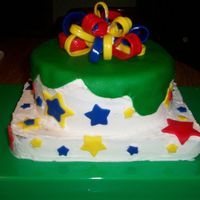 Stars I made this for a teacher appreciation luncheon, the teachers went nuts! It's a red velvet cake, iced with buttercream, and decorated...