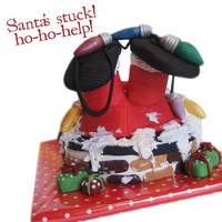 Santa Needs Some Help.. Santa's stuck!