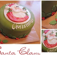 Santa Cake A cake for the holidays!